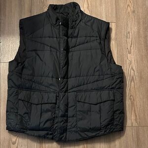 SMITH Men's Black Puffer Vest